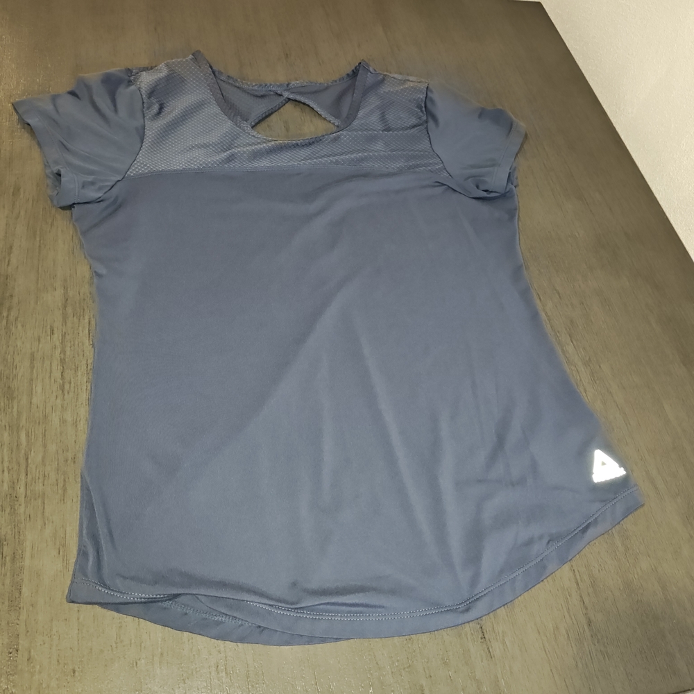 Reebok Women's Blue Athletic Racerback TlTop, Size Medium